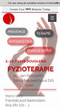 Mobile Screenshot of mujfyzioterapeut.cz